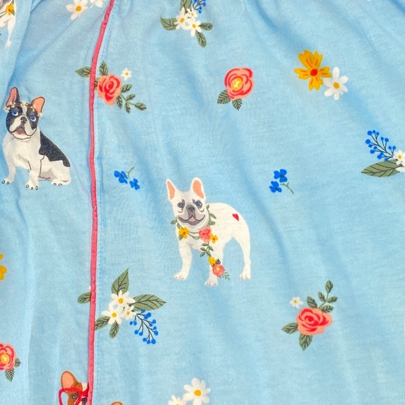 P.J. SALVAGE Pajama Set Paws & Breathe Dog Print Size L - Picture 14 of 14